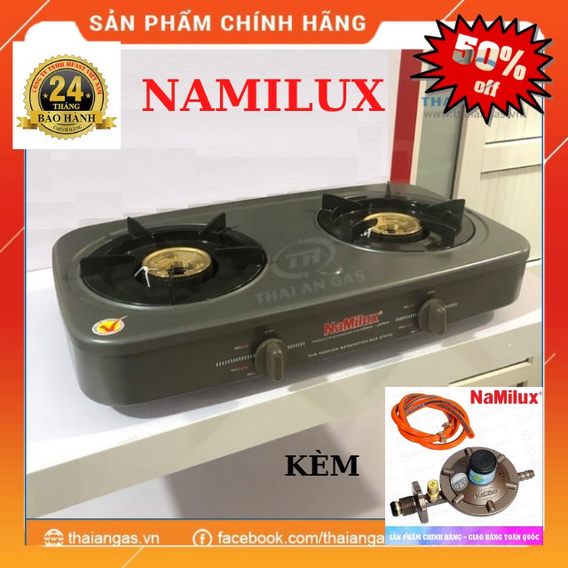 [ HÀNG CHÍNH HÃNG ] Bếp gas Namilux NA-590FM + VAN DÂY-bếp bền đẹp,an toàn,tiết kiệm ga Bảo Hành 24 Tháng