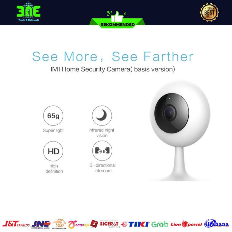 Camera Ip Wifi Thông Minh Xiaomi Mijia Chuangmi Cctv 720p