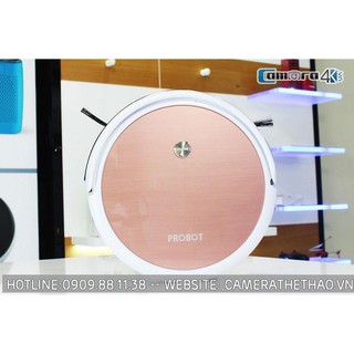 Robot hút bụi lau nhà thông minh thế hệ mới probot nelson a3 màu hồng