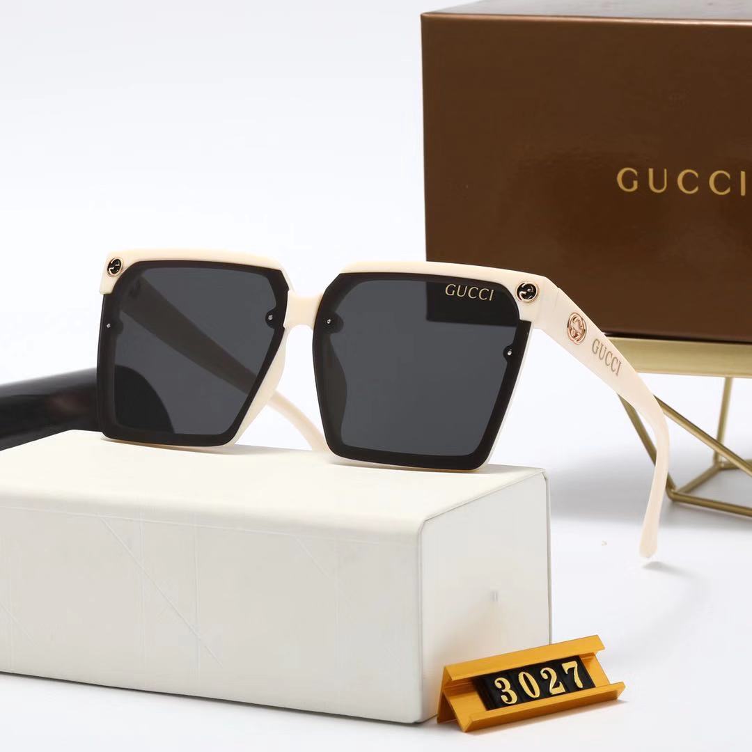 Gucci_ Kính râm 2021 Thời trang Hàn Quốc mới Kính râm phân cực nam và nữ Cặp đôi hợp thời trang Du lịch ngoài trời Kính râm lái xe thời trang Ngôi sao đường phố Chụp ảnh Wild Anti-UV Kính râm