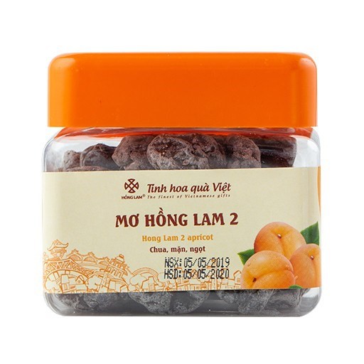 Ô Mai Mơ Hồng Lam 2 Vị Chua Ngọt Mặn Hộp (200g, 300g, 500g) Gói (300g, 500g)