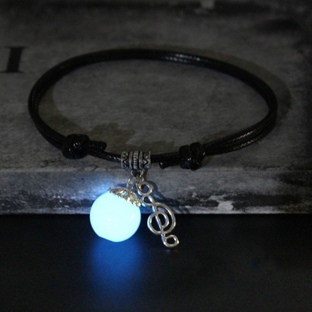 Lắc chân đính đá dạ quang phong cách retro nữ tính | BigBuy360 - bigbuy360.vn