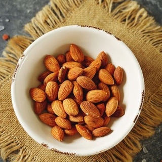 Hạnh Nhân Sấy Nguyên Vị NHALAM FOOD 500g Thơm Giòn Healthy Giảm Cân Ăn Kiêng