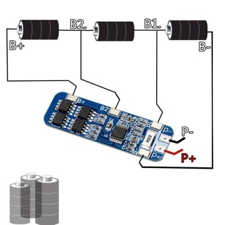 Mạch sạc pin cân bằng 12v 10A