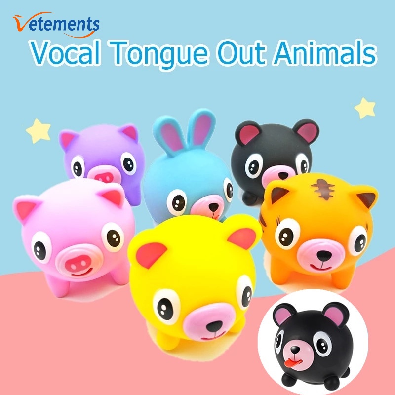 Đồ Chơi Bóp Giảm Stress Hình Động Vật Sáng Tạo Ngộ Nghĩnh