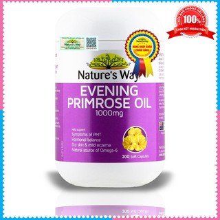 Nature's Way Evening Primrose Oil 1000mg - Hỗ trợ da và nội tiết