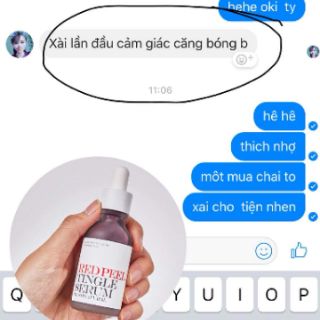 Serum thay da RED PEEL TINGLE SERUM