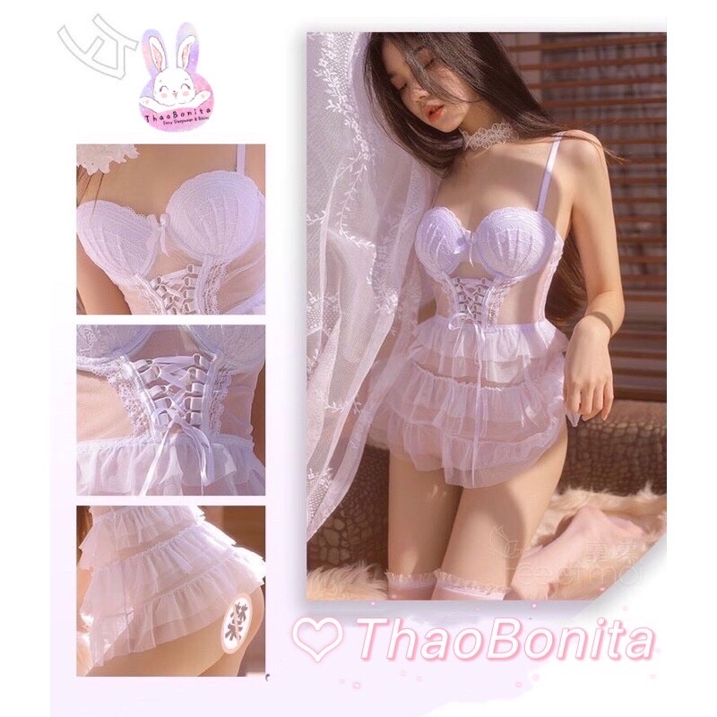 Set Cosplay Thiên Thần, Nàng Thơ| Kèm Mút Nâng Ngực siêu Sexy RT90 🚀GIAO HOẢ TỐC HCM🚀 | BigBuy360 - bigbuy360.vn