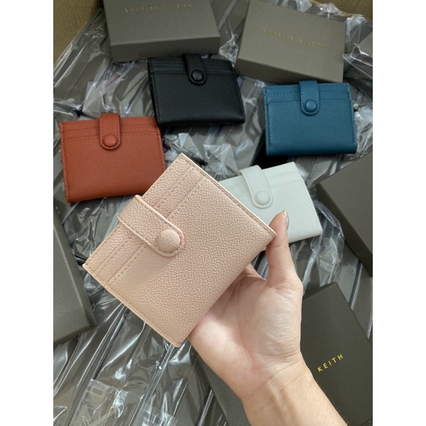 TINUONGSHOP - Ví cầm tay C•and•K snap button card holder-6 màu