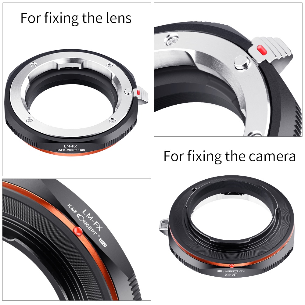 Ngàm Chuyển Đổi Ống Kính Leica M Sang Fuji X-E1 X10 S1
