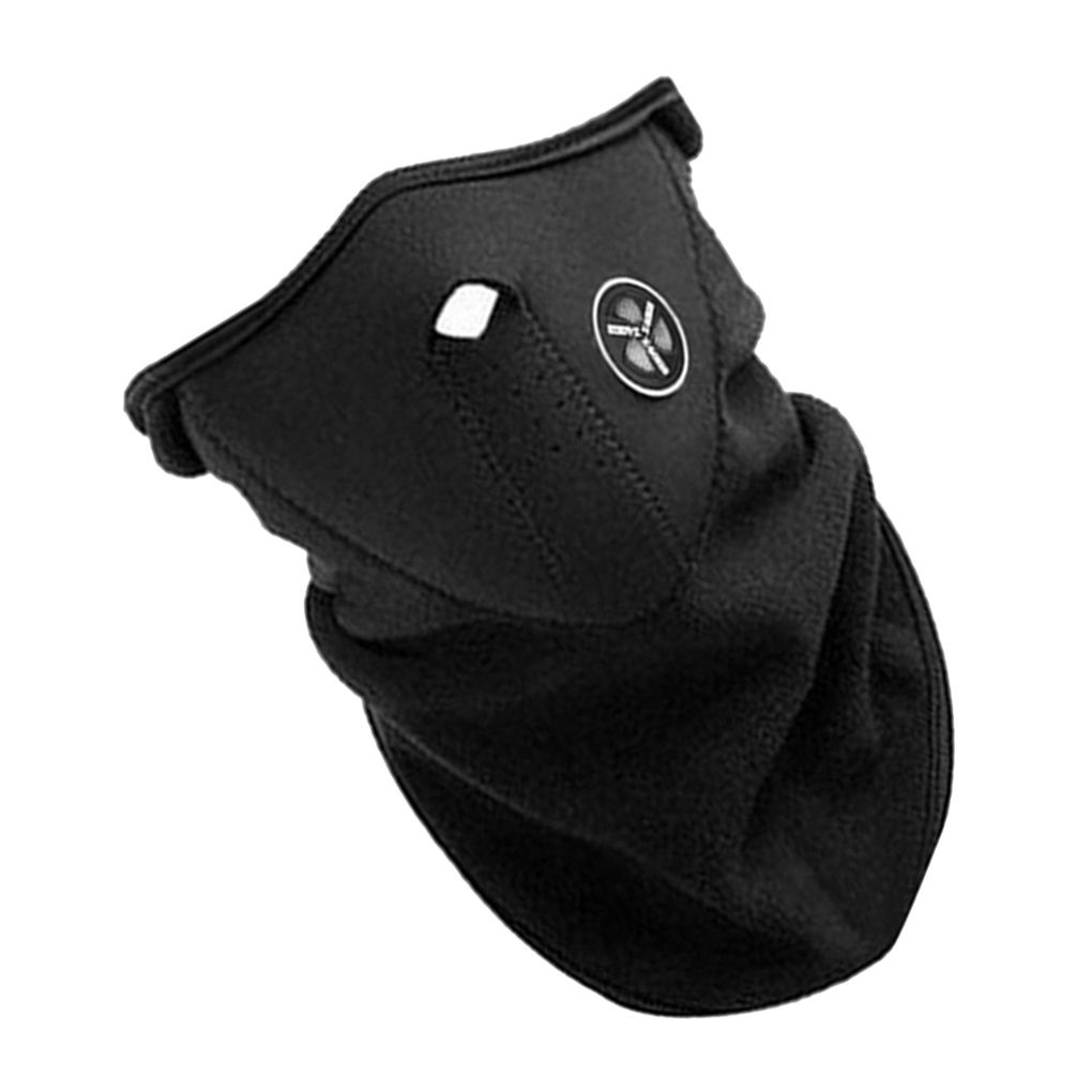 Outdoor Half Face Mask Cycling Motorcycle Mask Hood Windproof Neck Warmer Winter Skiing Mouth Cover