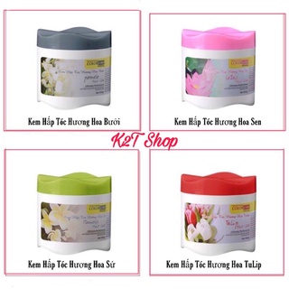 Hấp xả tóc tại nhà 1000ml hương hoa color line