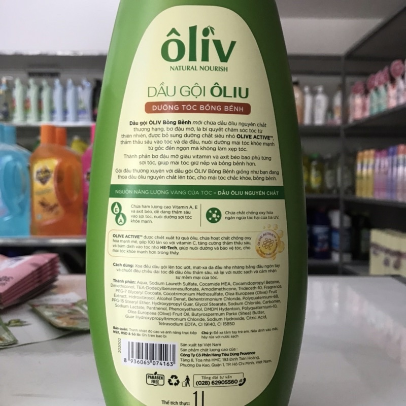 Dầu Gội ôliu 1L