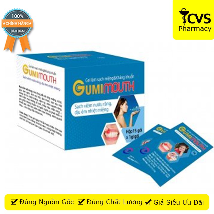 Gumimouth - Sạch Viêm Nướu Răng, Dịu Êm Nhiệt Miệng - cvspharmacy
