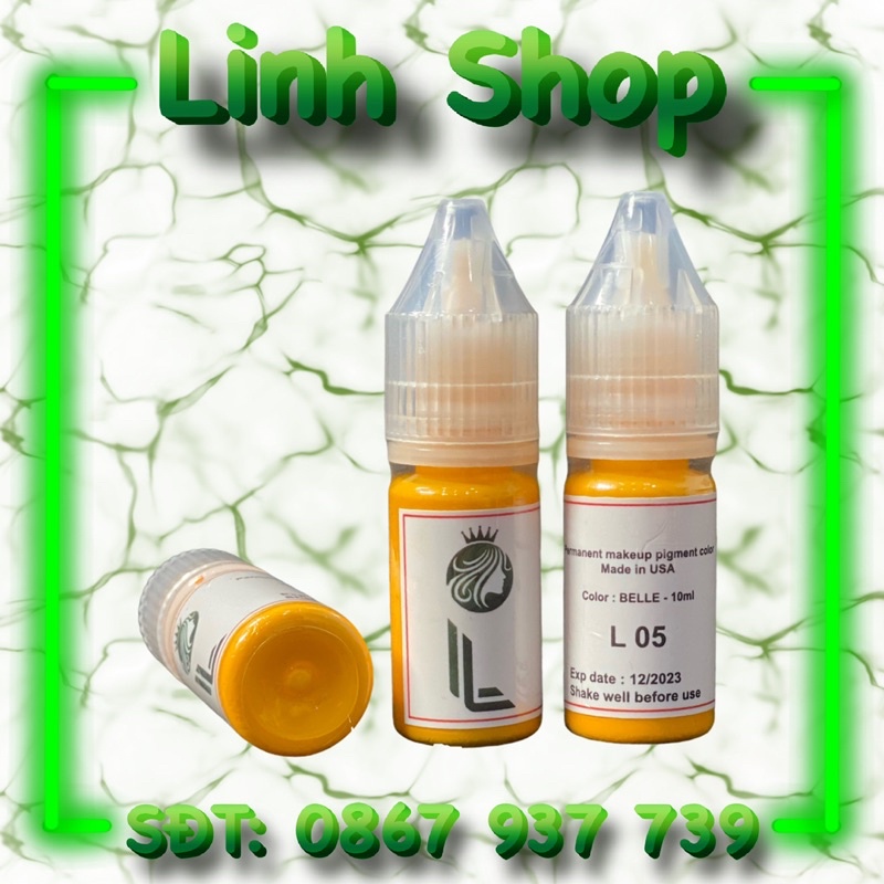 Mực phun xăm môi LL cao cấp