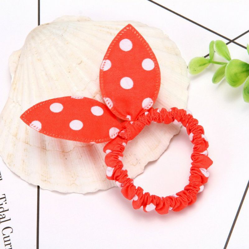 BUỘC TÓC SCRUNCHIES TAI THỎ MINI SIÊU DỄ THƯƠNG | VIDEO THẬT | SHOP BEECOW