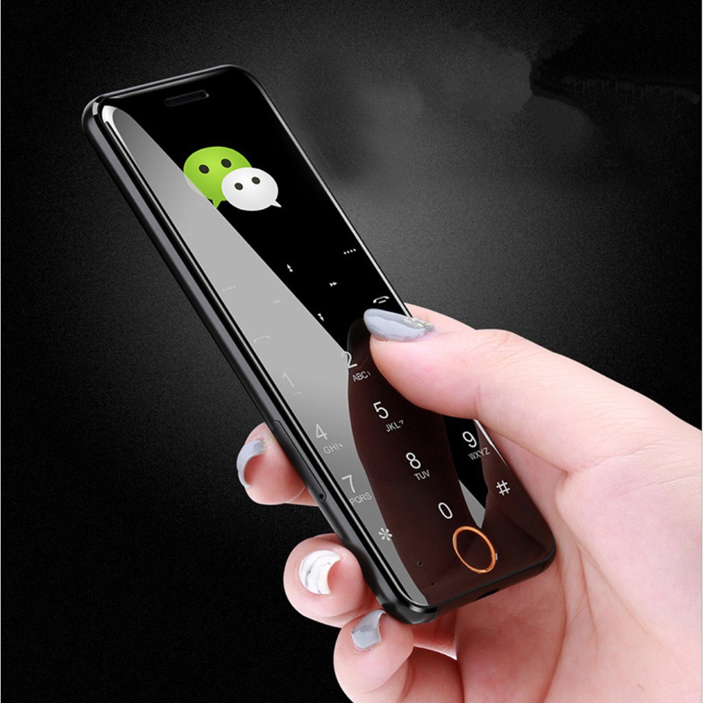 Điện thoại mini siêu mỏng 2 sim UICOOL V6 tràn viền - Retail Boss