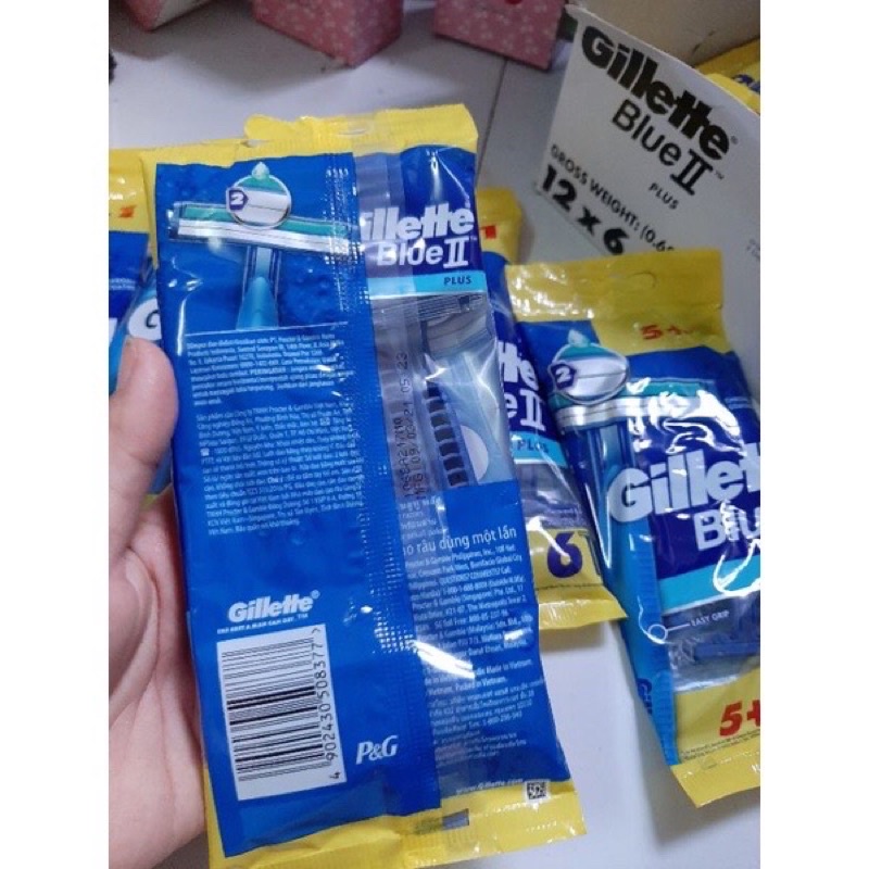Dao Cạo GILLETTE  PLUE II Gói 5+1