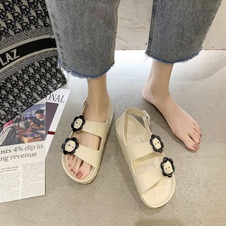 Sandal nữ hoa mặt cười 3 màu