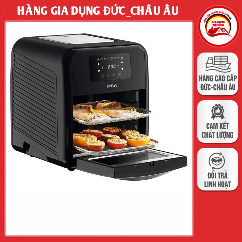 Nồi chiên không dầu TEFAL FW5018 11L 2200W, 9 trong 1, bộ hẹn giờ - Nhập Đức