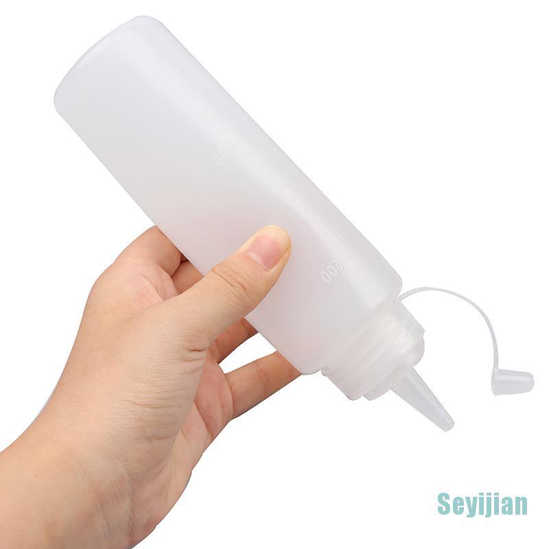 Bộ 4 chai nhựa đựng tương / nước sốt / sốt salad dạng bóp tiện dụng