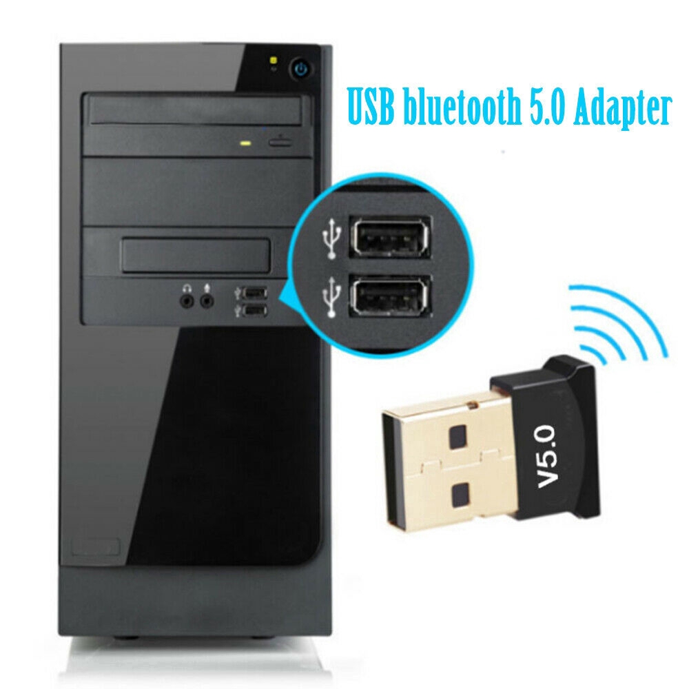 1 Usb Bluetooth 5.0 Không Dây Cho Pc Win 10 8 7