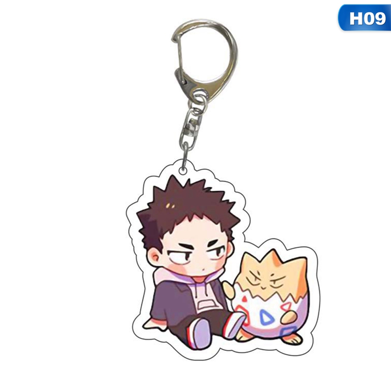 flowersqueen Móc Khóa Hoạt Hình Anime Haikyuu