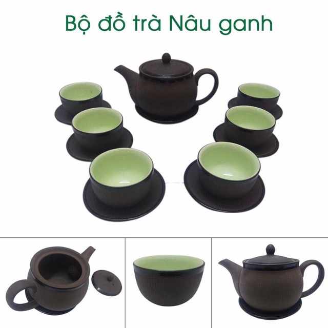 Bộ tách trà gốm xuất Nhật