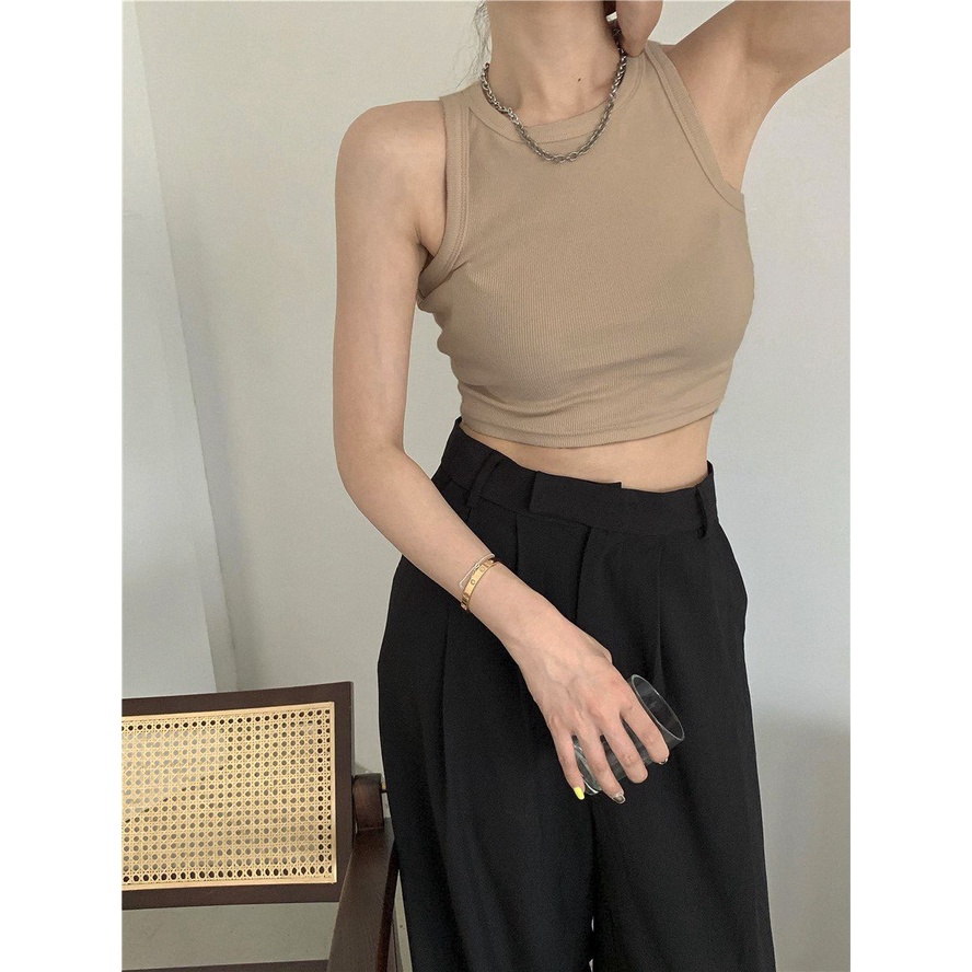 Áo Nữ, Áo Croptop 3 Lỗ Full 4 Màu Cực Xinh | BigBuy360 - bigbuy360.vn