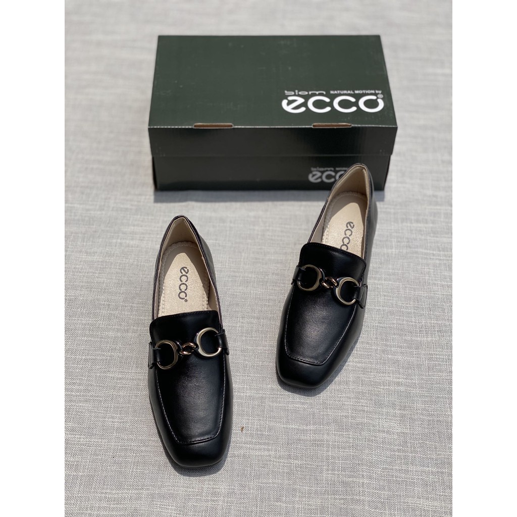 Giày lười nữ da thật ECCO thiết kế cao cấp, sang trọng và thanh lịch