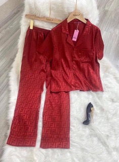 Bộ lụa gấm áo cộc quần dài