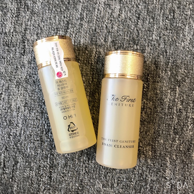 Sữa rửa mặt tái sinh da The First 50ml