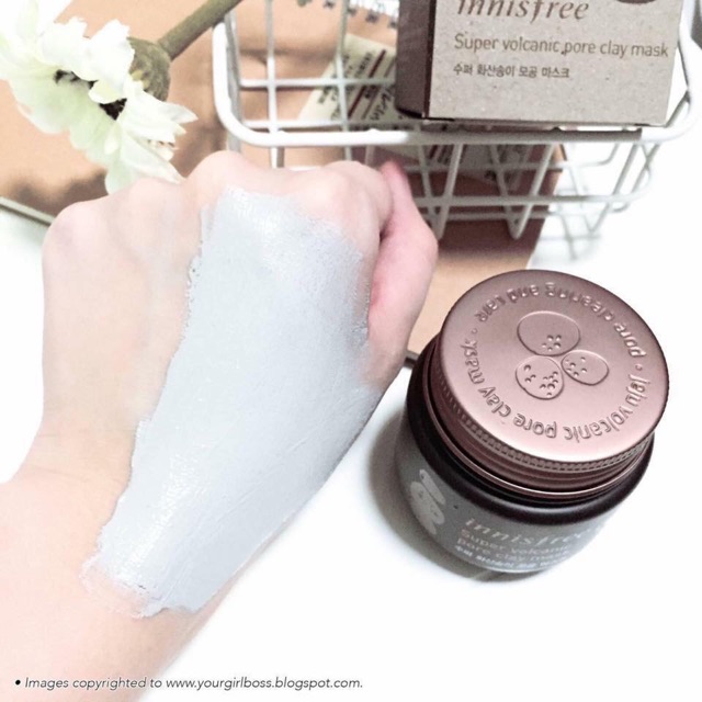 Mặt Nạ Đất Sét Innisfree Super Volcanic Pore Clay Mask 2X