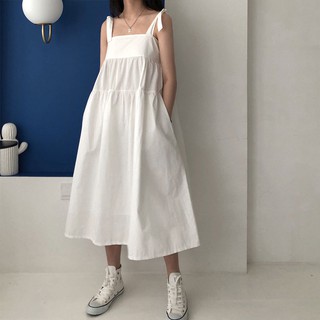 Đầm babydoll dáng dài - váy babydoll nữ