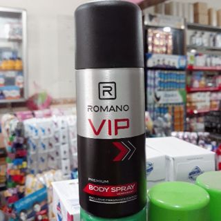 Xịt Khử Mùi Toàn Thân Cho Nam Romano VIP 150ml