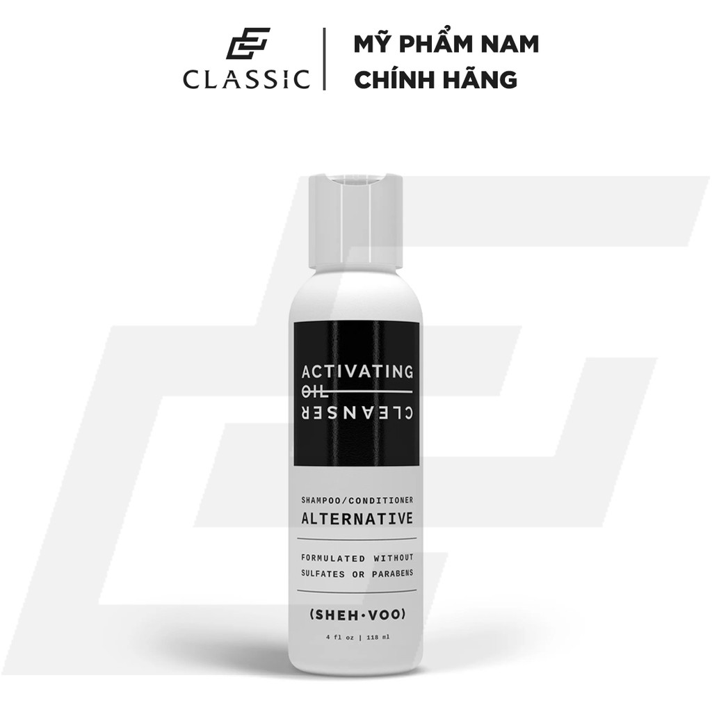 Dầu gội xả SHEHVOO Activating Oil Cleanser