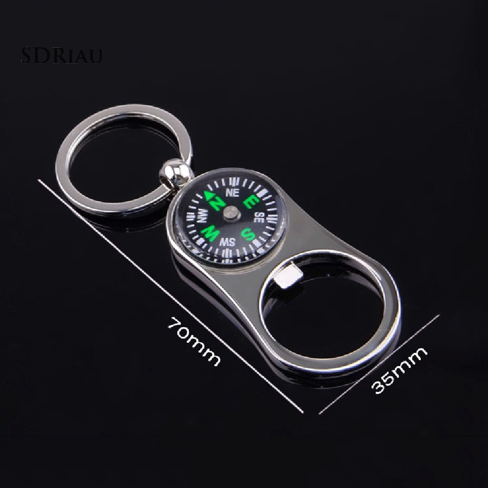 Móc khóa hợp kim hình la bàn tiện dụng