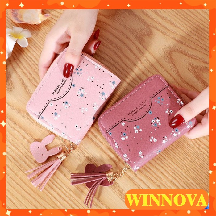 Ví nữ mini cao cấp ngắn cute nhỏ gọn bỏ túi thời trang giá rẻ WINNOVA AV18