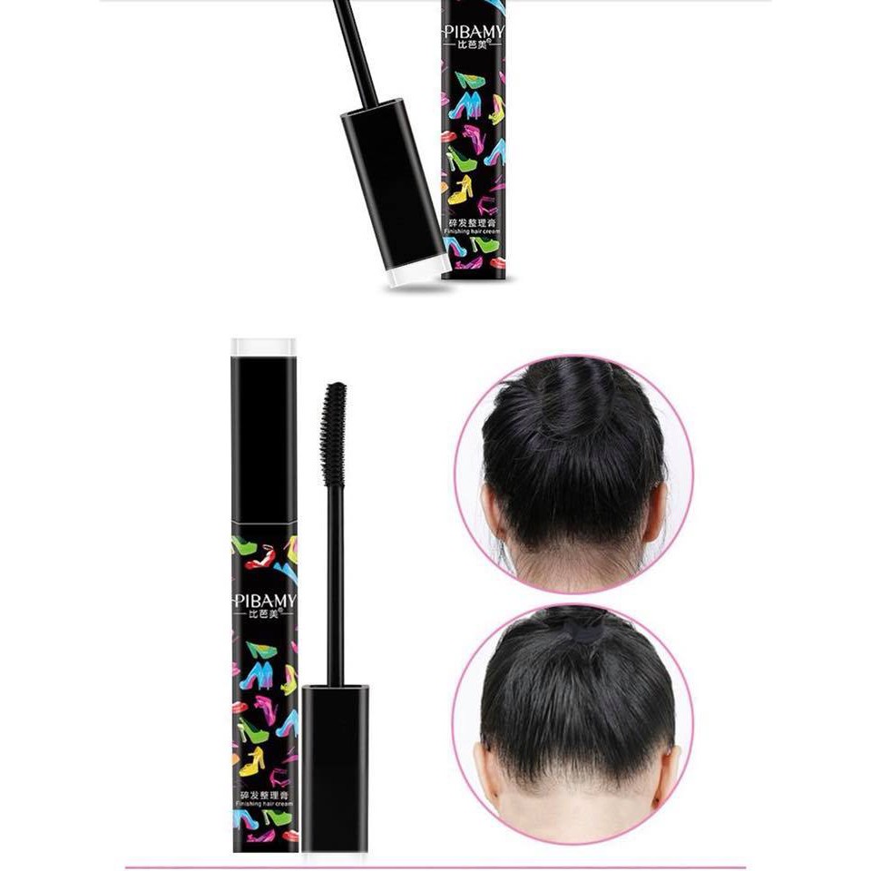 Mascara-Lược chải vuốt tóc mascara tạo nép tóc - Chải Tóc Con Vào Nép Gọn Gàng dễ thương