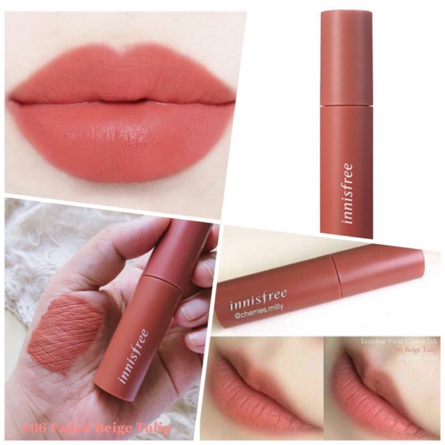 💄Son Tint Innisfree Vivid Cotton Ink màu 06💄