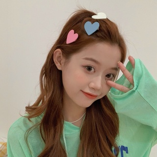 Kẹp Tóc Trái Tim Nhiều Màu Sắc Xinh Xắn Thời Trang Cho Nữ