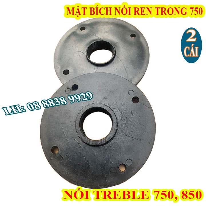 CẶP MẶT BÍCH HỌNG LOA 750, 850 - CHUYỂN SANG REN XOÁY TRONG - GIÁ 2 CÁI