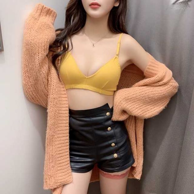 Áo Bra Bralette Cotton Thun Gân Mẫu Mới Mã 901