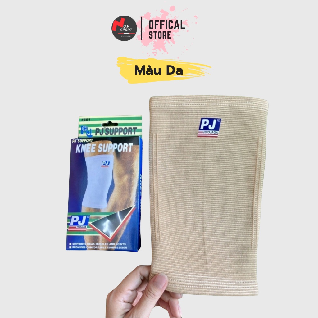 Bó Gối Thể Thao PJ, Bảo Vệ Khớp Gối Thiết Kế Mềm Nhẹ Giúp Làm Giảm Chấn Thương Khi Chơi Thể Thao