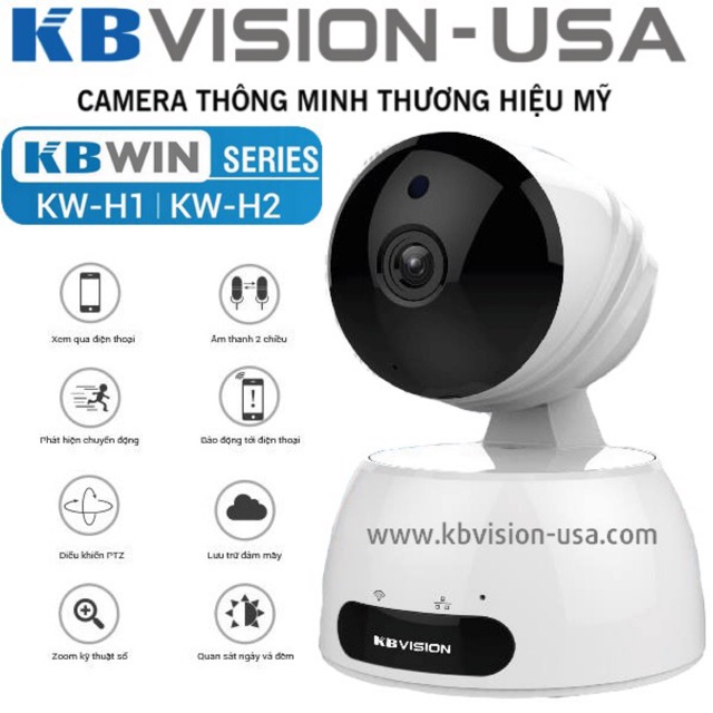 Camera wifi kbvision win full hd 1080p