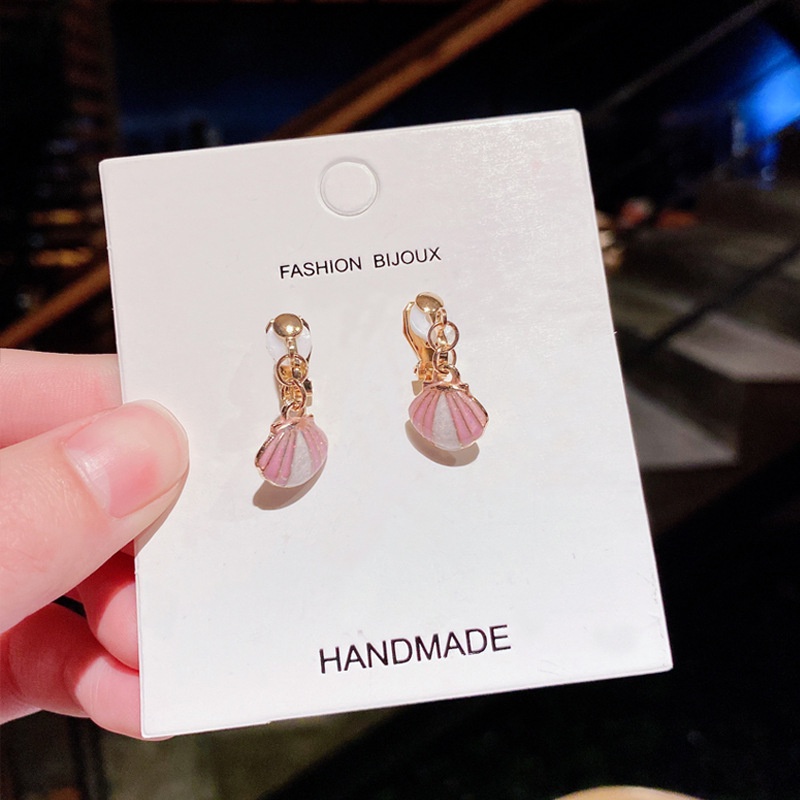 Khuyên tai cho bé kẹp KHÔNG CẦN BẤM LỖ TAI hình dáng Cartoon siêu xinh