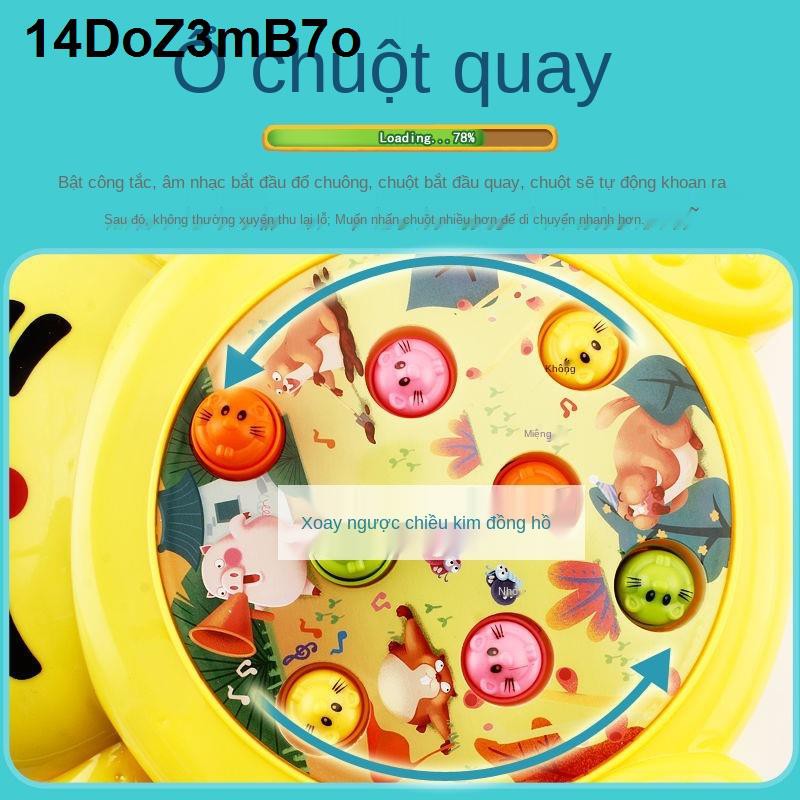 Hit a Hamster puzzle boy baby đồ chơi trẻ em 1 tuổi rưỡi phát triển trí thông minh bé gái 3-6