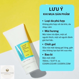 Sữa rửa mặt COSRX Good Morning 150ml
