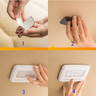 Đèn LED Dán Trần cho xe ô tô (tích hợp pin dự phòng)