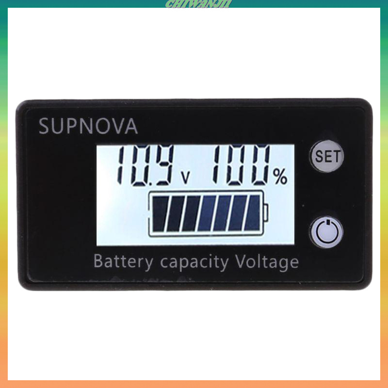 Thiết Bị Đo Dung Lượng Pin Màn Hình Lcd Dc 8v-100v Cho Xe Hơi Chiwanji1